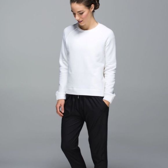 lululemon athletica Tops - Lululemon Snapshot Crew
White
